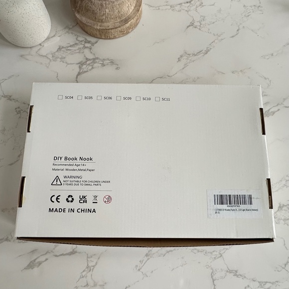 3D Wooden Puzzle Dollhouse Wood Diorama Kit vy Cutebee - Picture 9 of 10